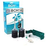 Ink Refill Kit by BCH Compatible to HP 15, 40, 45 Black Cartridge Deskjet Printer H1045B