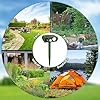 2PACK Solar Ultrasonic Animal Repellent Outdoor, Deer Repellent Devices Squirrel Cat Raccoon Rabbit Dog Deterrent, Keep Rodent Chipmunk Away Motion Detection with Flash Light for Yard Garden Lawn #5