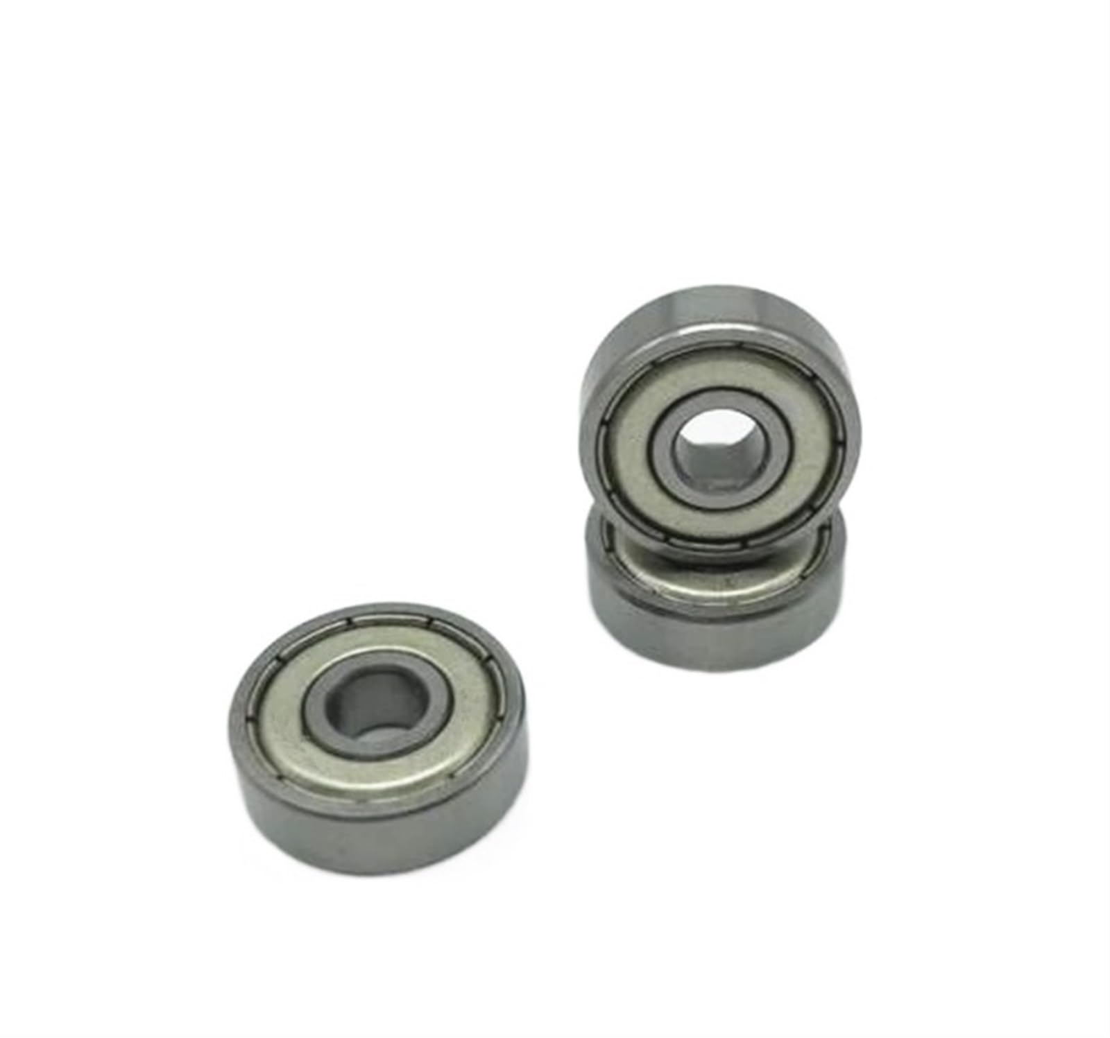 VSPPJYFG Bimetal Seal Shield Micro deep Groove Bearing 50pcs R3ZZ 4.762 * 12.7 * 4.978mm Deep Groove Ball Bearing Miniature Bearing