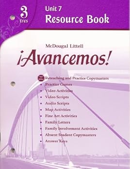 Paperback Avancemos! Unit Resource Book 7, Level 3 (Spanish Edition) [Spanish] Book