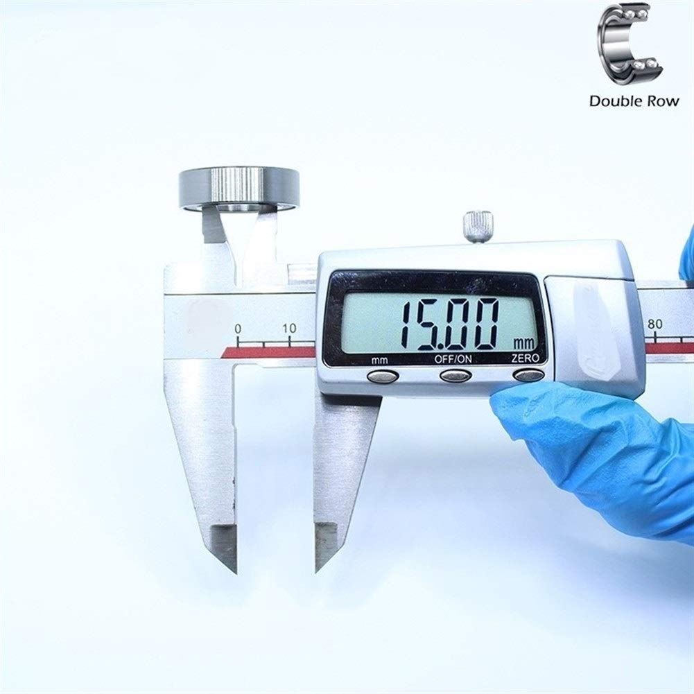 3802-2RS 3802 RSベアリング 3802 2RS 複列シールアンギュラーコンタクトボールベアリング 15 * 24 *