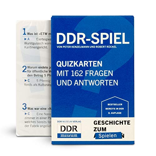 DDR-Spiel. Quizkarten mit 159 Fragen und Antworten