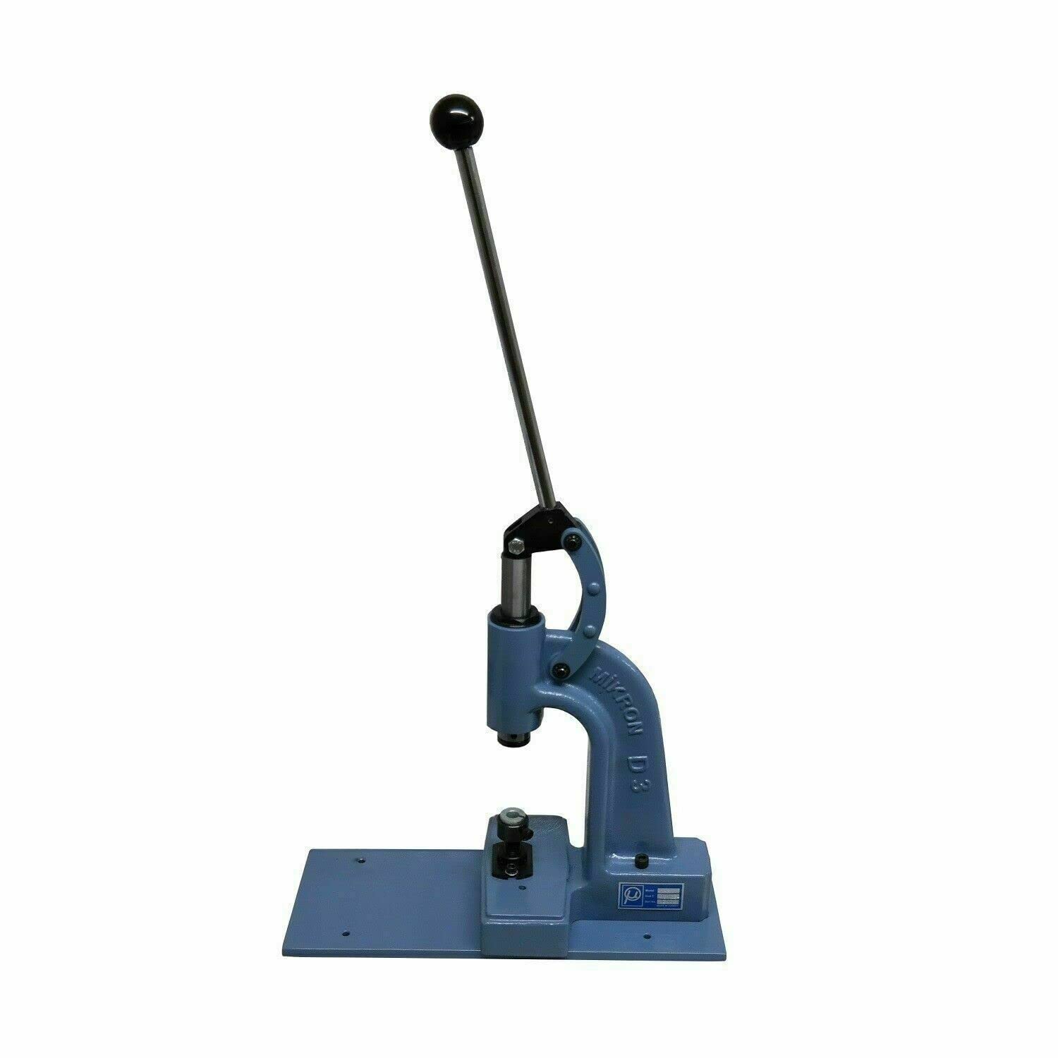 ISTA TOOLS Universelle Kniehebelpress mit hoher Presskraft, Handhebelpresse zum Anbringen von Ösen mit größerem Durchmesser oder Nieten, Drucknöpfe und vieles mehr. (D-3 Kniehebelpresse)