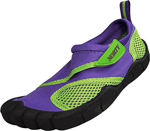 Image of NORTY Water Shoes for Boys and Girls - Swim Socks for Beach, Boat, and Pool - Skeletoe Barefoot Design - Cruise Ship Essentials for Kids - Hiking and Camping Footwear
