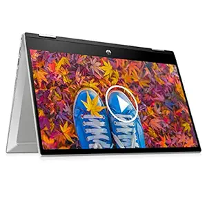 HP Pavilion x360 (2021) 14 inches FHD Touchscreen Laptop, 11th Gen Intel Core i3, 8 GB RAM, 512GB SSD, 2-in-1 Convertible, Windows 10 Home, MS Office, Finger Print Reader (14-dw1037TU), 1.61kg