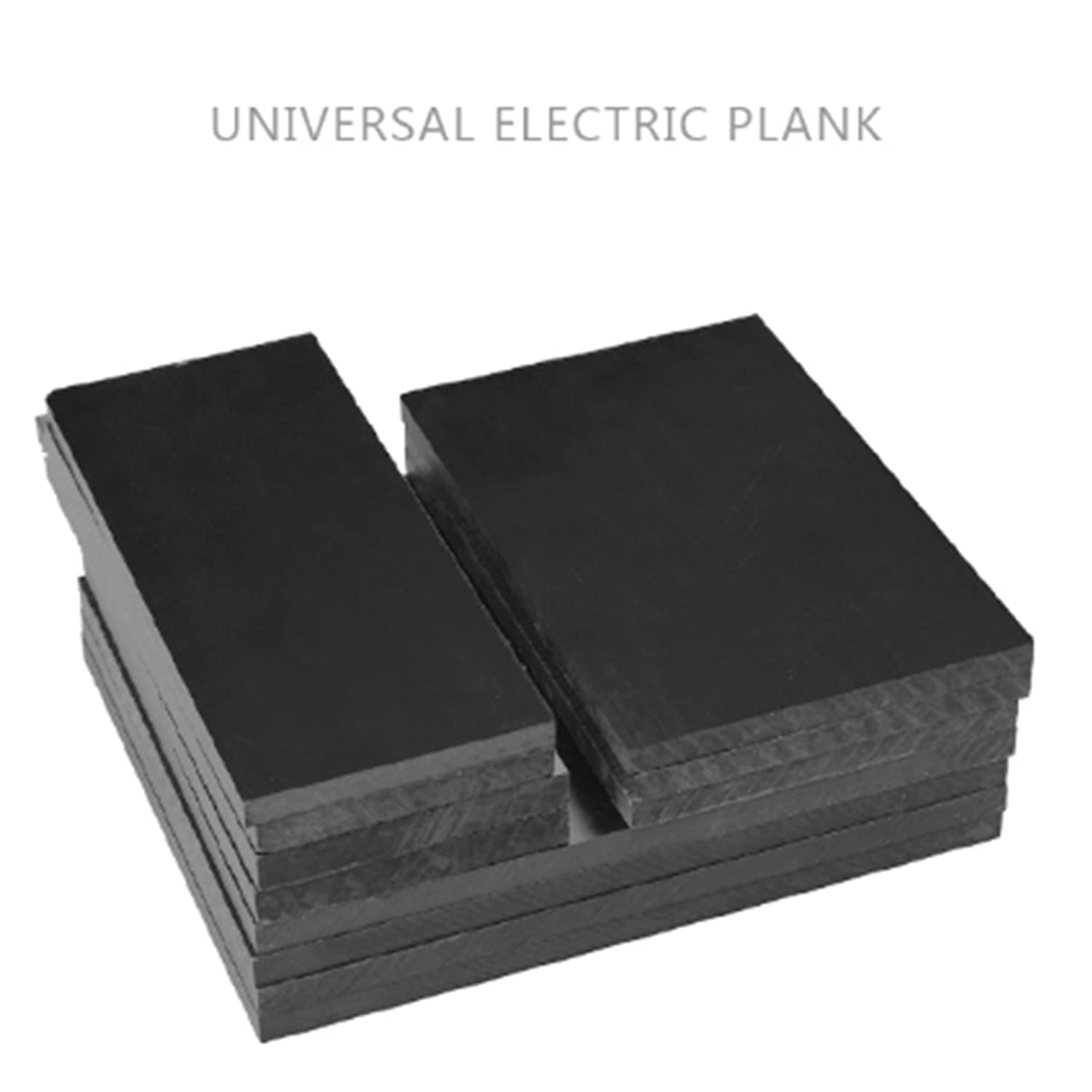 Lastra Piana In Bachelite Fenolica Nera 200x250mm Spessore 20mm – Isolamento Elettrico E Termico Per Stampaggio E PCB