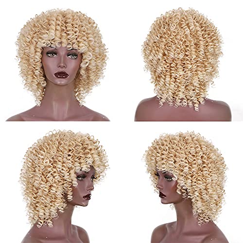 Perruque afro crépue bouclée pour changer de look sans effort - 4