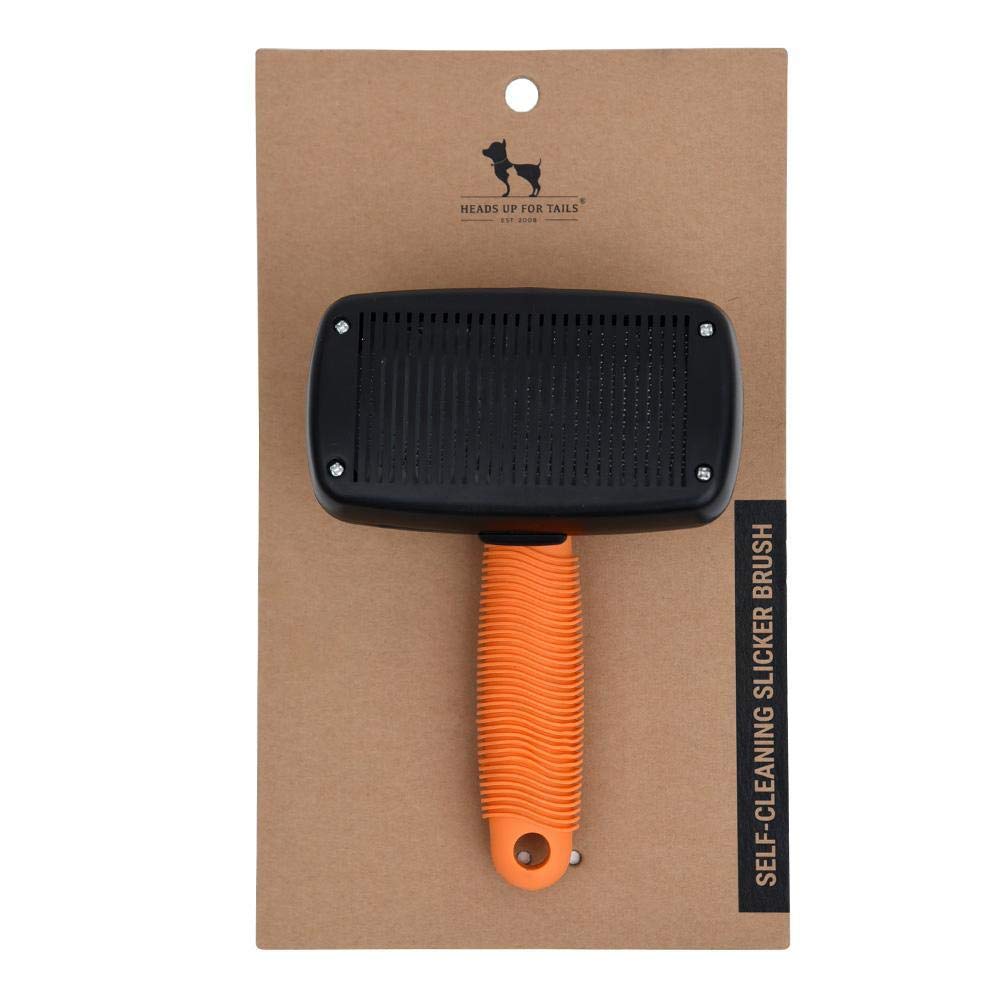 See full amazon price history chart for Heads Up For Tails Self Cleaning Slicker Brush for Dogs - Orange - S Heads Up For Tails Self Cleaning Slicker Brush for Dogs - Orange - S (B081N6WKW3) Amazon Price History, Amazon Price Tracker