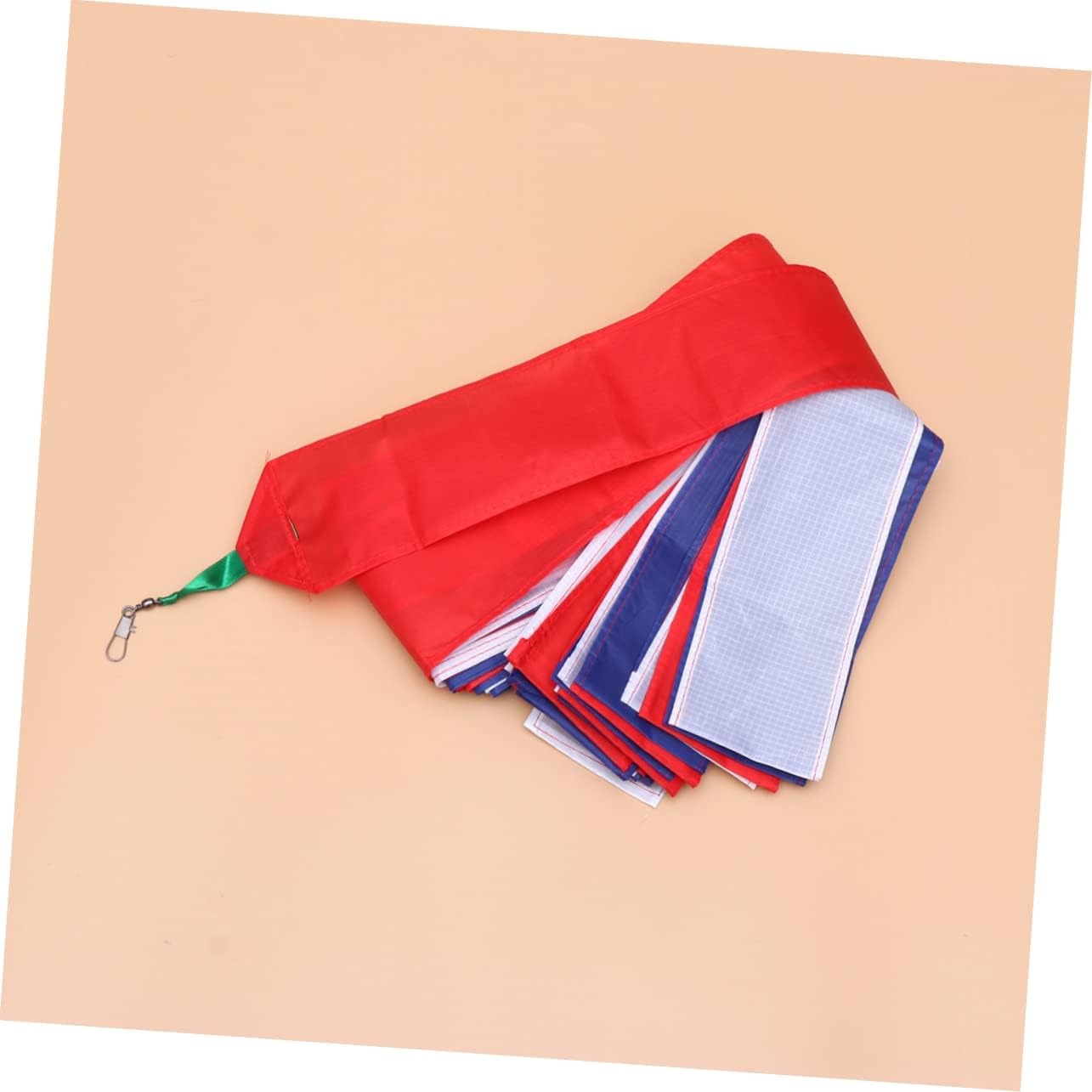 HANABASS Colorful Rainbow Kite Tail 30M Streamer Ribbon for DIY Kites Floating Turning Tail and Decorations Random Color