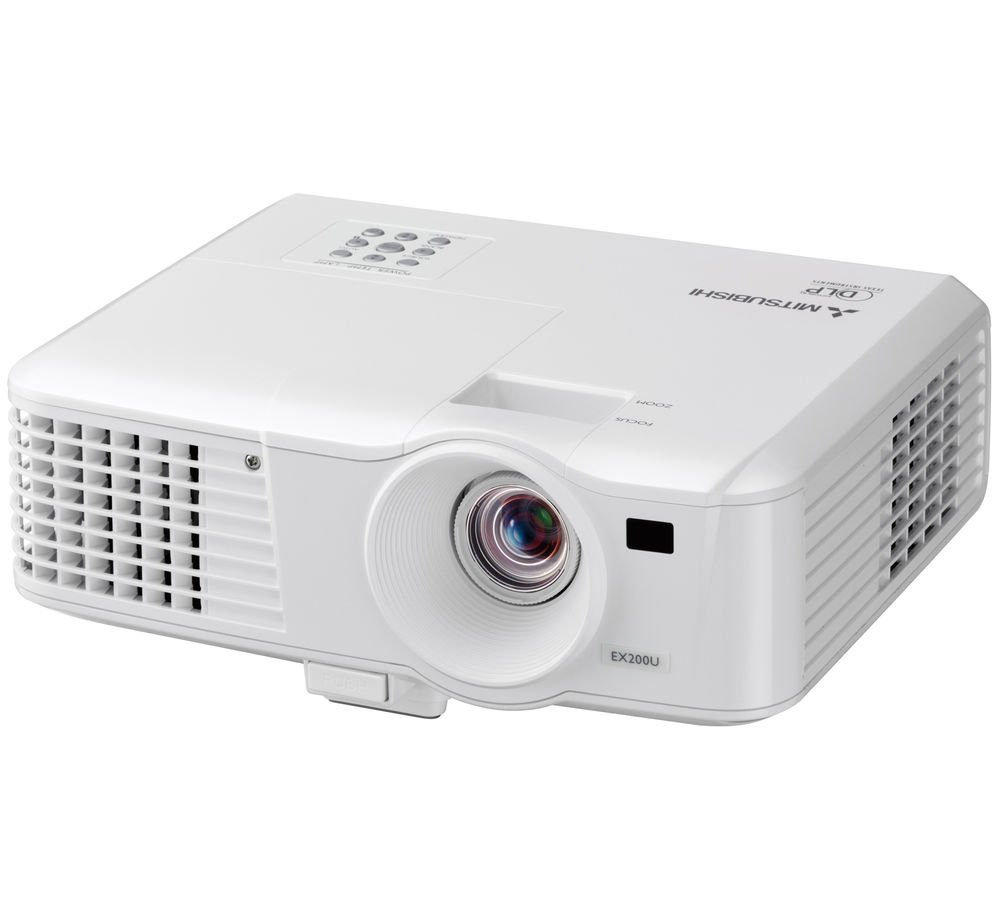 Mitsubishi EX220U XGA DLP Projector with 2500 Lumen and 2000:1