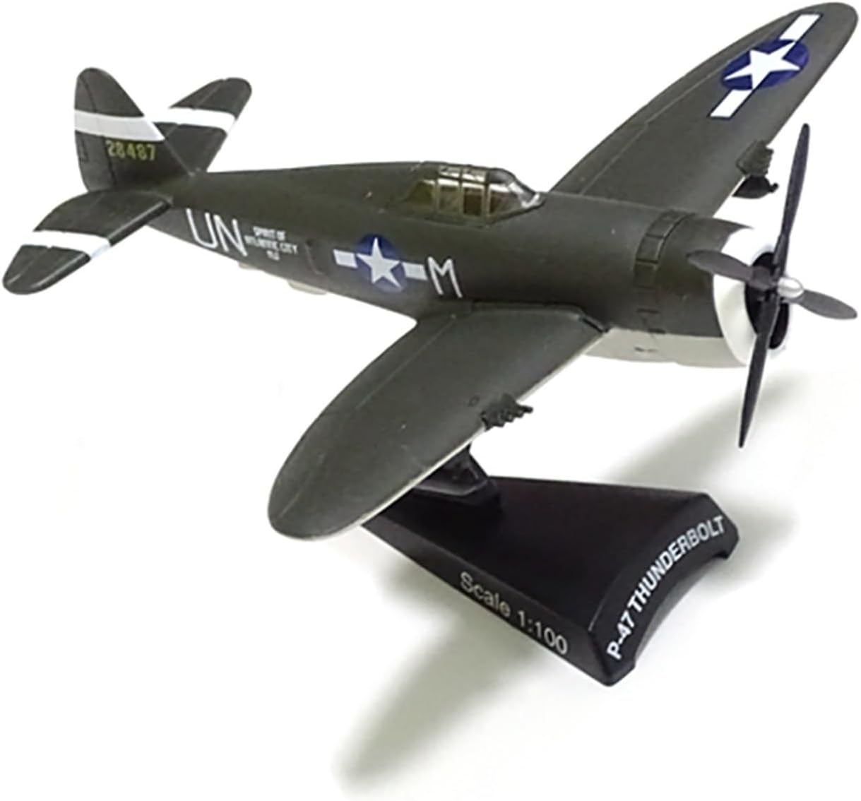 Die Cast Alloy 1 100 Scale for Classic American Thunderbolt P47 Fighter Aircraft Model Toys Collectible Crafts Hobby Playgame Kit