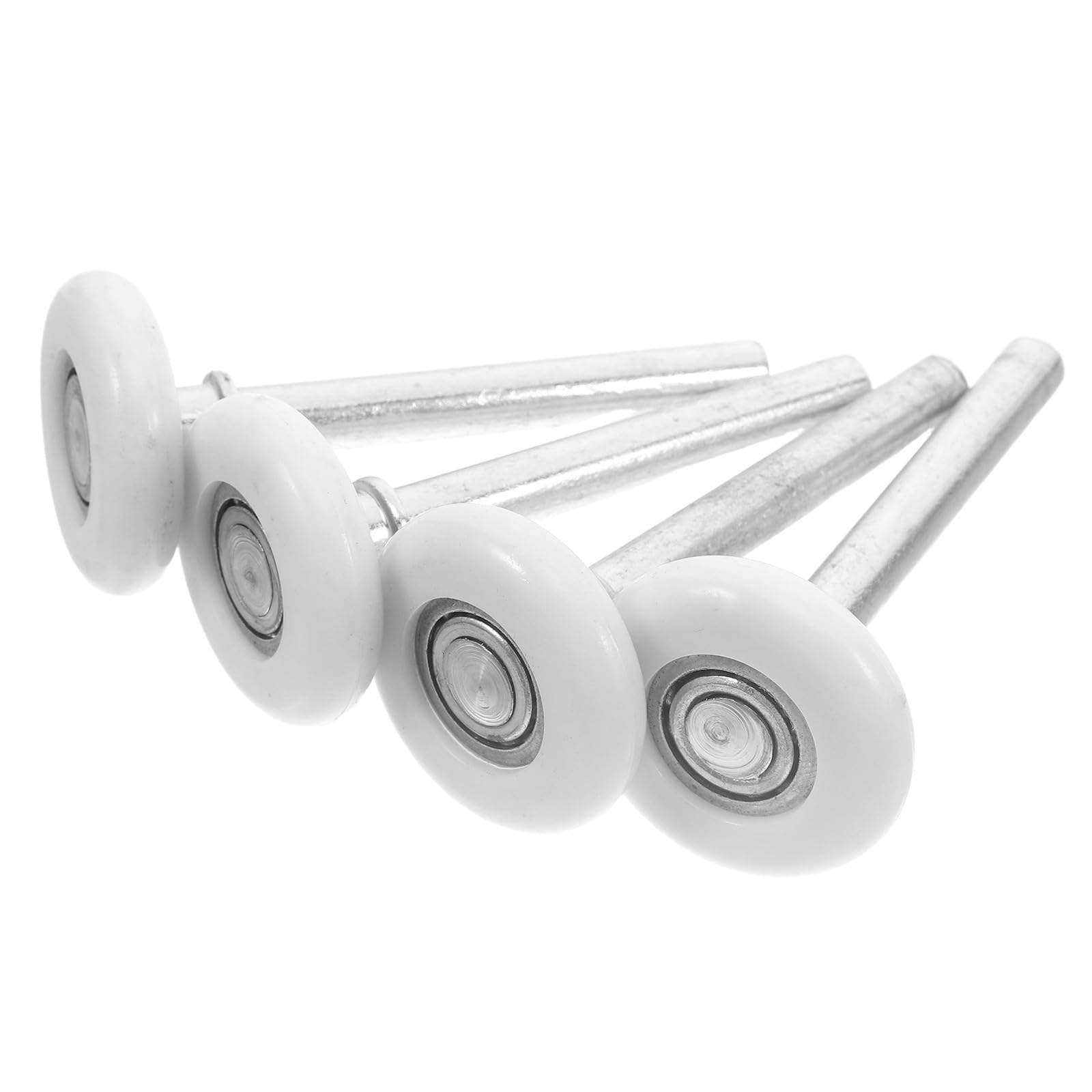 Roulettes de garage en nylon 10,5 cm solides pour un coulissement fluide