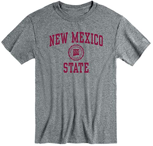 Barnesmith New Mexico State University Aggies Short-Sleeve T-Shirt, Heritage, Charcoal Heather, Small