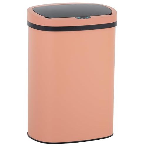 Miniatura 1 de FDW Cubo de basura de 13 galones de 50 litros para cocina, baño, dormitorio, oficina en casa, automático, sin tacto, de alta capacidad con tapa,