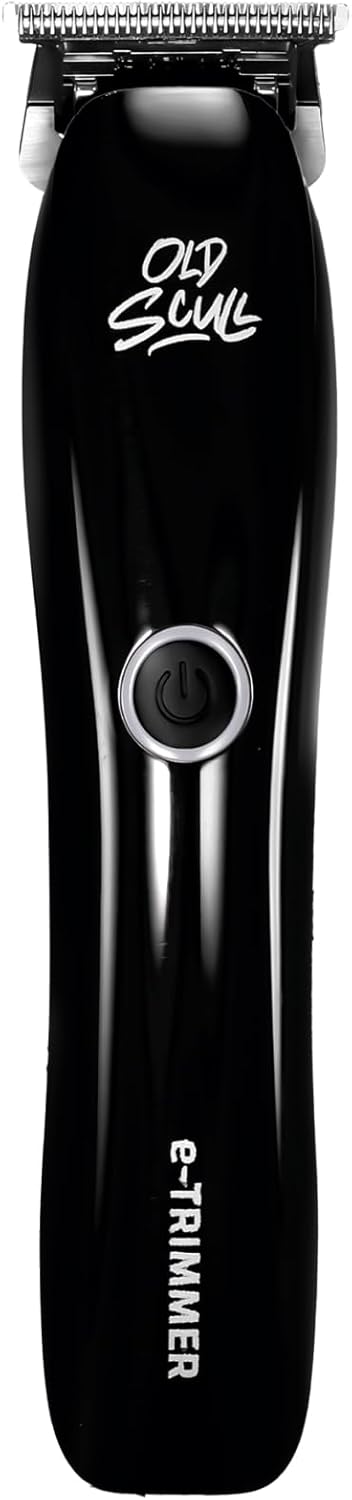 Old Scull NEO E-Trimmer BlackOut Professional Powerful Cordless Machine with Anti-Heating Technology and Constant Speed Motor 7,000 rpm, Black