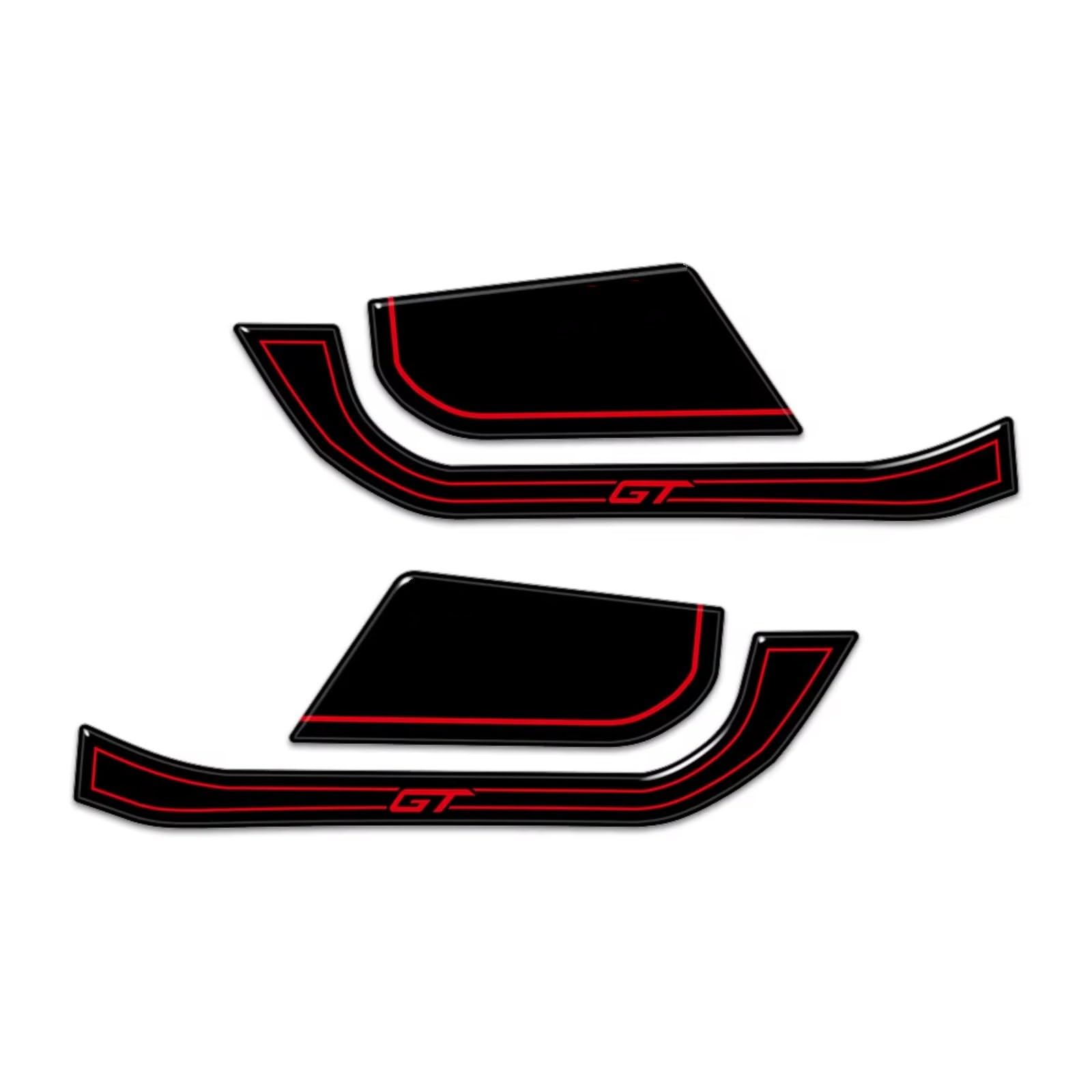 Motorbike Tank Pads Compatible with for Tracer 9GT 2025 Glossy Motorcycle Handlebar Protector Sticker Solid Build Impact Resistant Weatherproof(B)