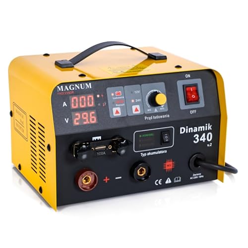 Magnum™ Inverter Dinamik 340 Batería de coche 12/24 V 50 Amp cargador de coche cargador de batería de arranque