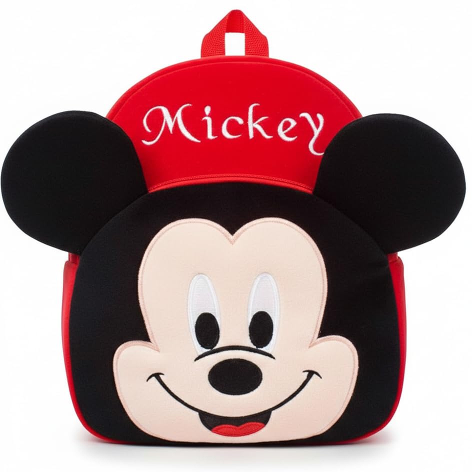 stylbase Kids Teddy Soft Picnic Carry Travelling Cartoon Animal School Bag Soft Plush Standard Backpack For Nursery 2 To 5 Baby Boys Girls Years-picture-19