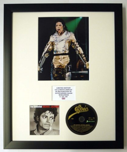 Image of MICHAEL JACKSON/PHOTO & CD DISPLAY LTD. EDITION OF THE ALBUM THE ESSENTIAL MICHAEL JACKSON