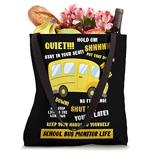 Bolso tote School Bus Monitor Life miniatura 4
