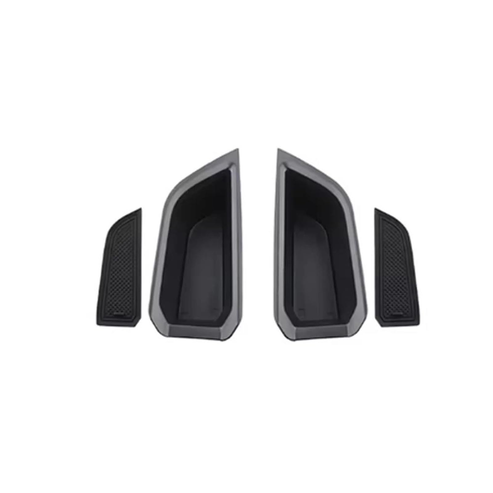 Fcaopcwama Front Door 2Pcs For Audi Q4 E-Tron Etron 2019-2025 Car Front Rear Door Storage Box Central Armrest Cases Accessories Car Armrest Storage Box