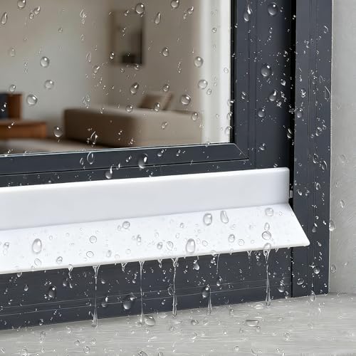 Protector de lluvia autoadhesivo para mantener secos los accesos y puertas exteriores 2