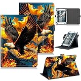 RWUTYTIUL Schutzhülle für Walmart Onn 20,3 cm (8 Zoll) 2024 (Modell: 100135923) Universal-Tablet-Hülle, um 360 Grad drehbarer Ständer, Schutzhülle mit Standfunktion & mehreren