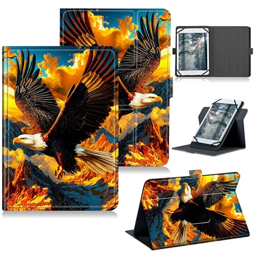 RWUTYTIUL Schutzhülle für Walmart Onn 20,3 cm (8 Zoll) 2024 (Modell: 100135923) Universal-Tablet-Hülle, um 360 Grad drehbarer Ständer, Schutzhülle mit Standfunktion & mehreren