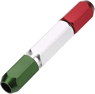 Pin Gage Go No Go Pin Gage Handle Double End Go No Go Double End Hex Reversible Handle, Double End Aluminum Alloy Pin Gage Handle Cabinet Pull Pin Handle Go No Go Gauge Handle 0.3-16Mm(6-7Mm)