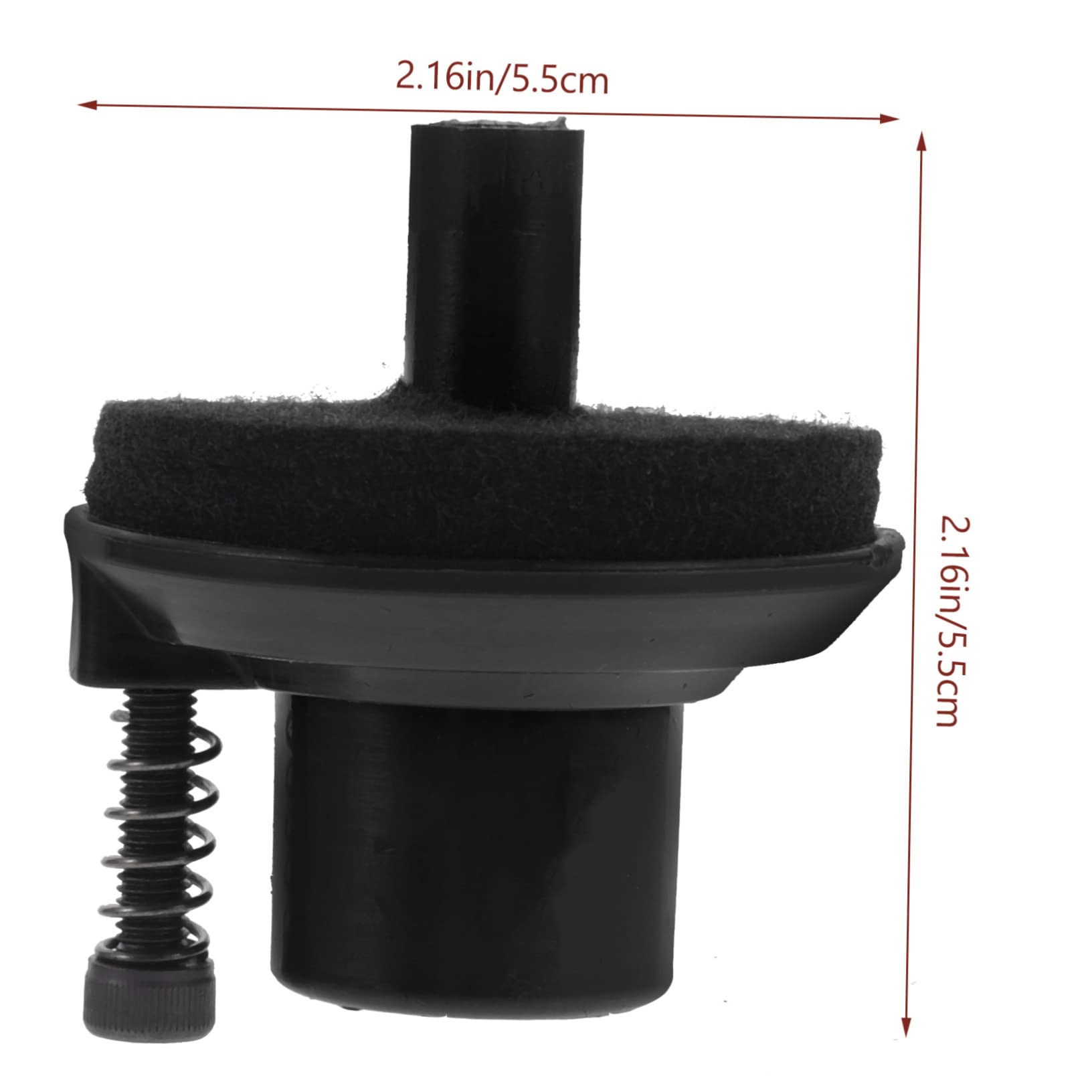 LIFKOME Drum Clutch Part Drum Set Accessories Cymbal Felt Pad Set for Hi Hat Cup