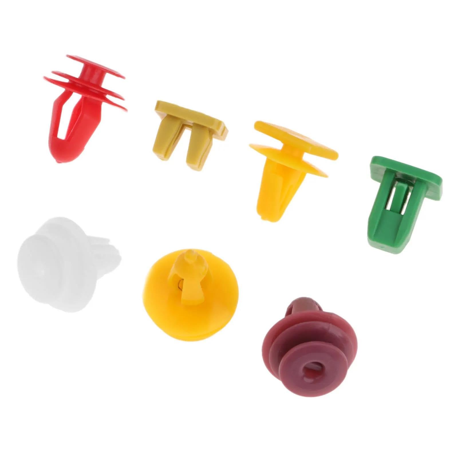 Viti e accessori 500 Pezzi Di Fissaggio Universali Misti 30 Tipi Clip Per Pannello Rivestimento Della Portiera Dell'auto Rivetti Per Paraurti Auto Fermo Push Motore Parafango