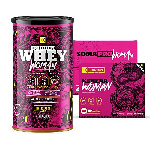 Whey Protein Woman 450g + Kimera Woman + Soma Pro Woman - Iridium Labs