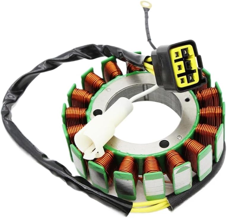 Motorcycle Stator Coil Replacement for 32120-87J20 Compatible with DF40 QHS/L TS/L and DF50 W QHS/L W TS/L Models 2005-2010