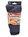 QSHOP Men's Original Supreme Thermal Socks Heat Winter Insulated Socks Us10-13 (Navy Blue)
