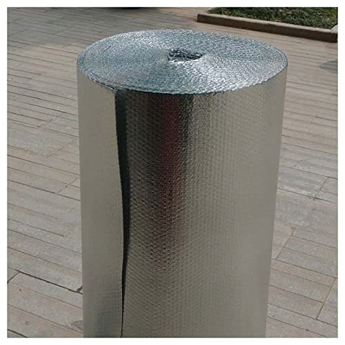 Aislamiento de lámina de burbujas reflectante doble cara para paredes y áticos de 1x20m