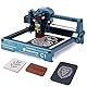 SCULPFUN C1 Mini Laser Graviermaschine – 3W Lasergravur Maschine, 0,04 mm hohe Präzision Lasergravierer, Plug-and-Play, anfängerfreundlich, ideal für DIY Holz, Acryl und Leder handwerk