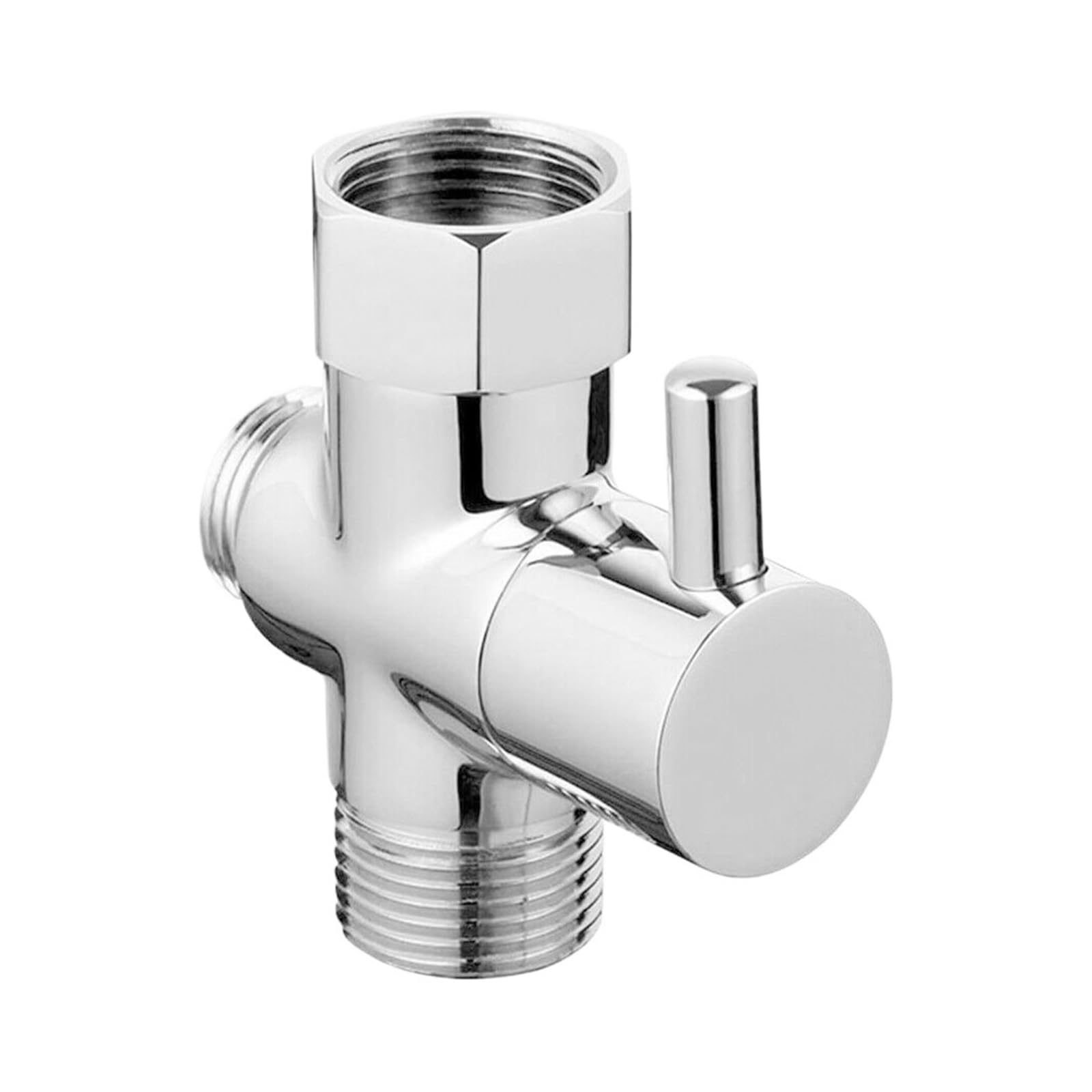 Connecteur de robinet de salle de bains en laiton pour basculer entre douche et bain