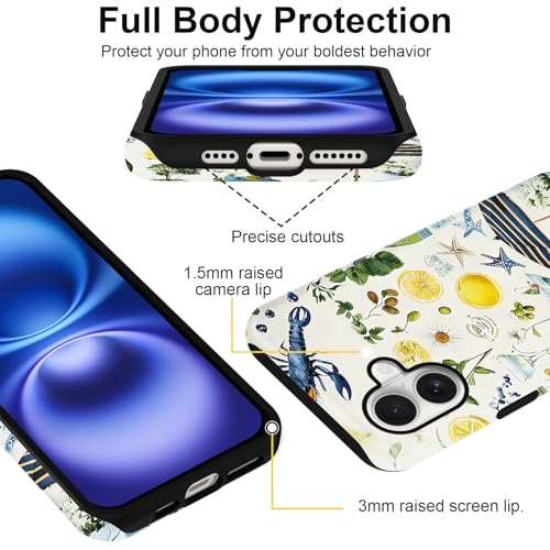 Coque iPhone 16 collage d'été idéale pour les sorties à la plage - 4