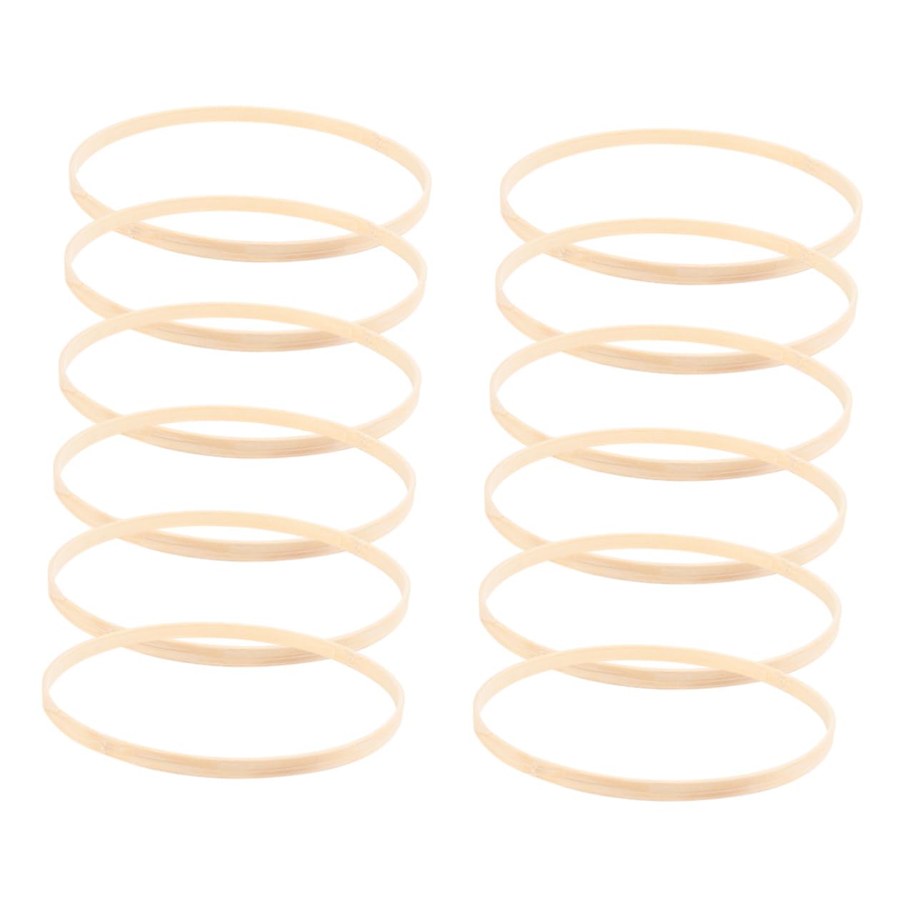 Aros para atrapasueños Alipis de 20 cm en pack de 12 unidades para manualidades