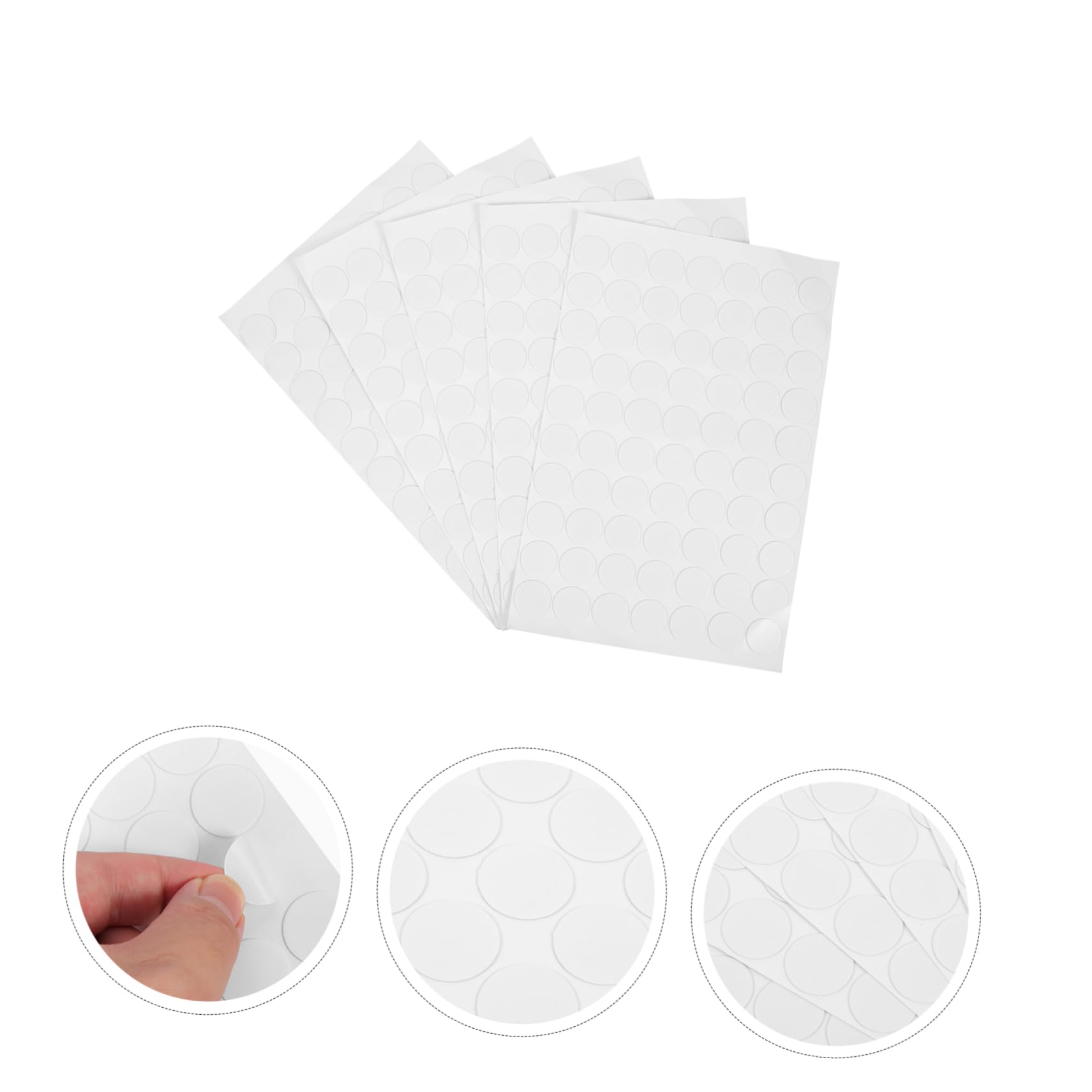 KALLORY Double-Sided Sticky Dots 300pcs Acrylic Dot Sticker for DIY Craft Home Office