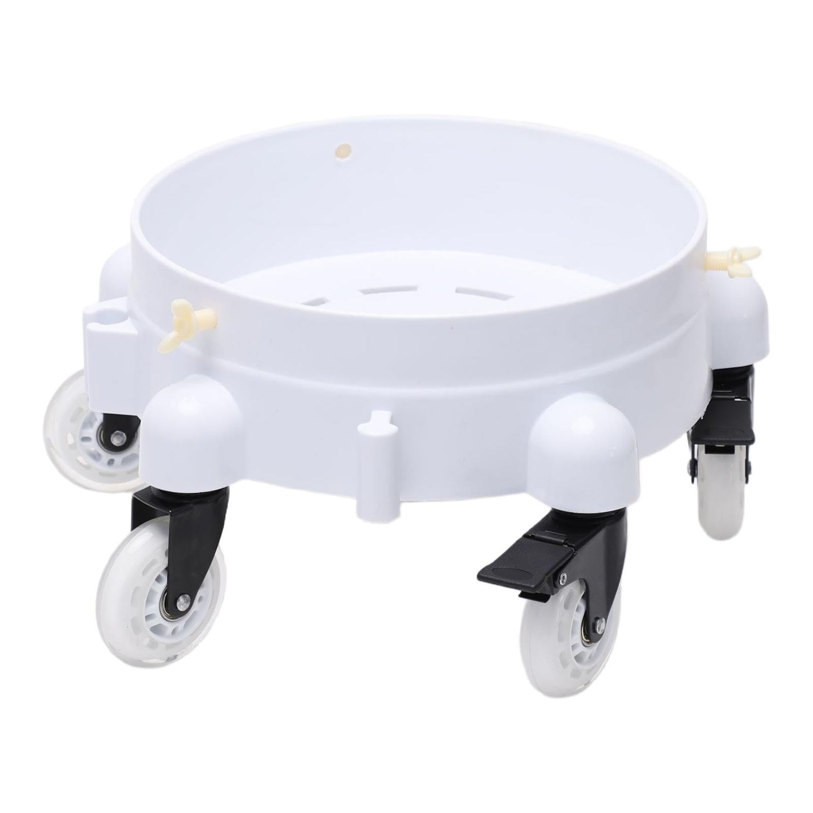 ATORSE™ Car Wash Bucket Dolly with Wheels Premium Portable with 5 Casters Heavy Duty-image-43