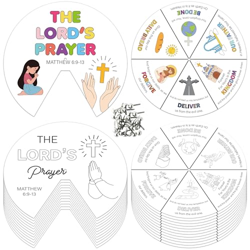 AsodSway Winter Christian Paper Crafts - Christmas Gift 72P Religious