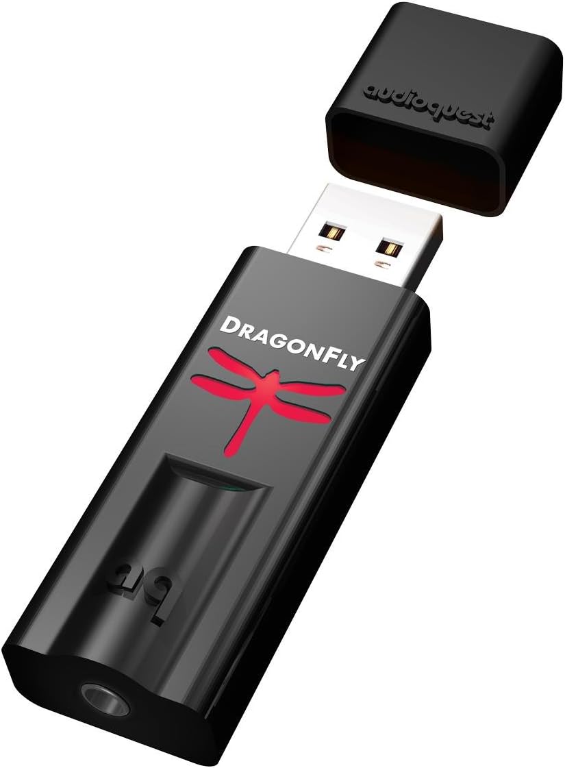 Audioquest DragonFly USB DAC Preamp Headphone Amp Version 1.2