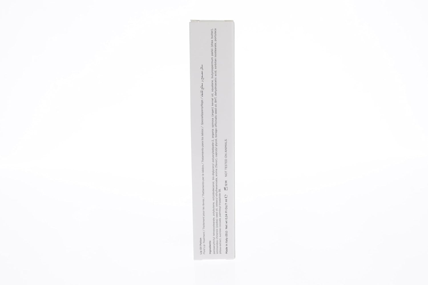 Lord and Berry Lip Oil Potion Advanced Fluid Lip Treatment - Clear Lip Oil - Relieves Dryness, Enhances Lip Texture - 1612 Transparent - 0.24 oz