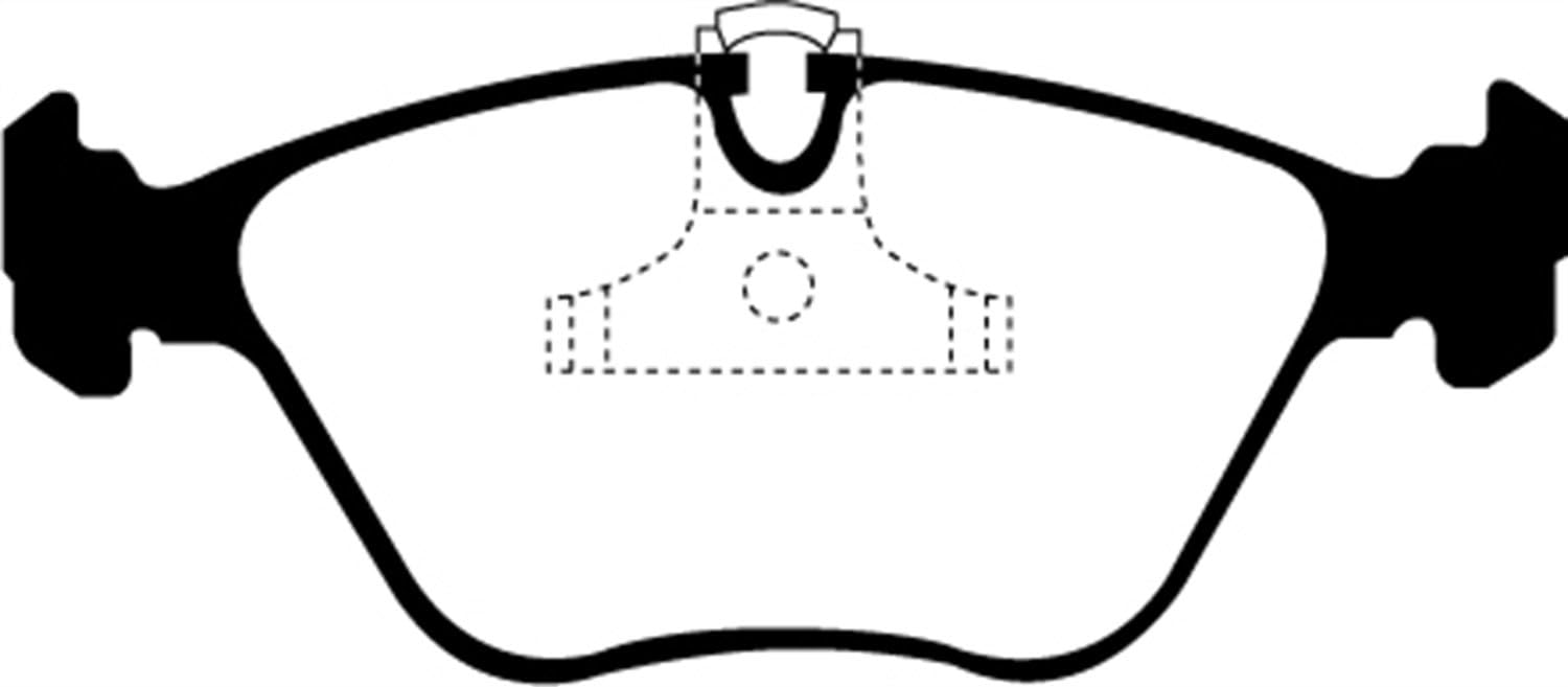 EBC Brakes Yellowstuff 4000 Series Street DP41089R to Fit BMW (ALPINA),BMW