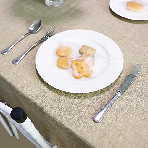 Nappe imitation lin de jute de qualité supérieure au toucher doux
