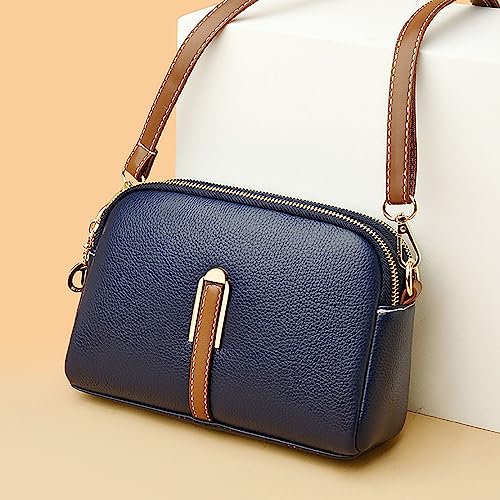 Bandolera para mujer de estilo casual con correa regulable y llavero de madera integrado 2
