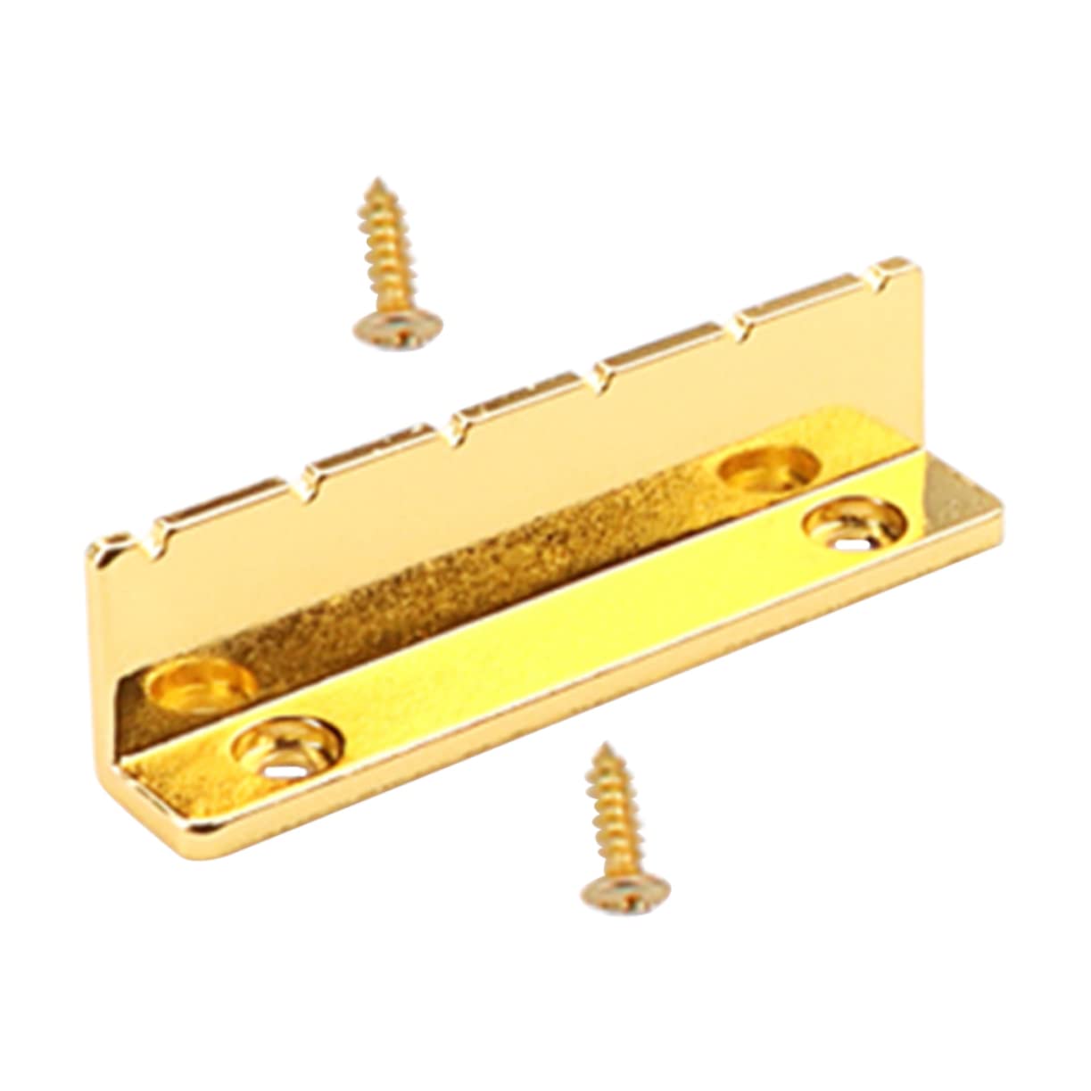 Generic Guitar Bridge Nuts Guitar Bass Supplies Sturdy Wear-resistant l Shaped Nut