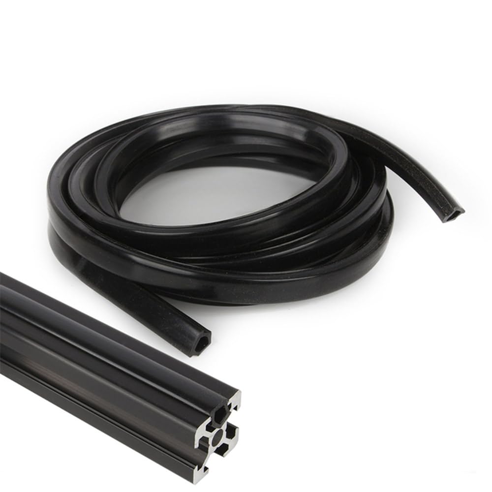 MakerMind 10m Abdeckprofil Für V-Slot Nut 8 – Gelb, Flexibel, Für Aluprofile 3030, Schutz & Optik