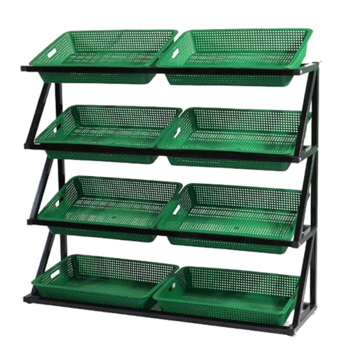 Estante de cocina para verduras que soluciona la falta de espacio en la despensa
